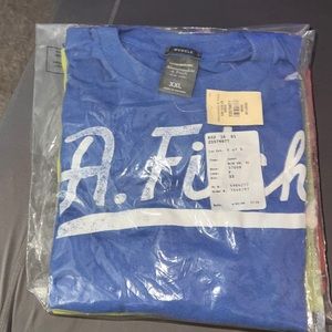 Abercrombie & Fitch embroidered logo tee